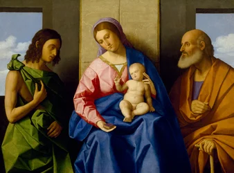 Maagd en Kind met Heiligen Johannes de Doper en Jozef